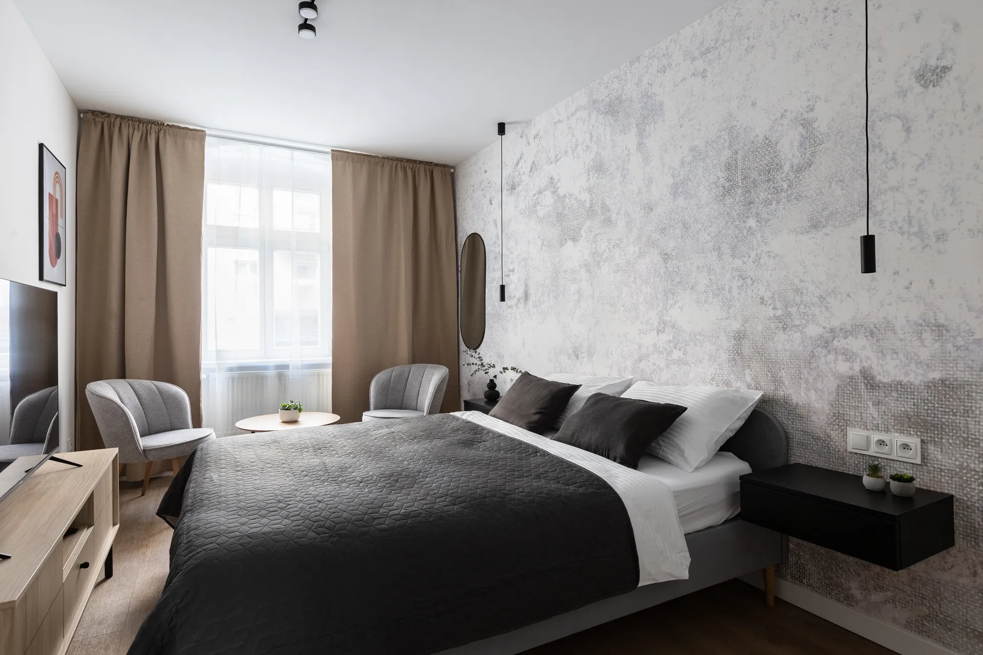 Wnętrze apartamentu Kanałowa 14 na Łazarzu w Poznaniu